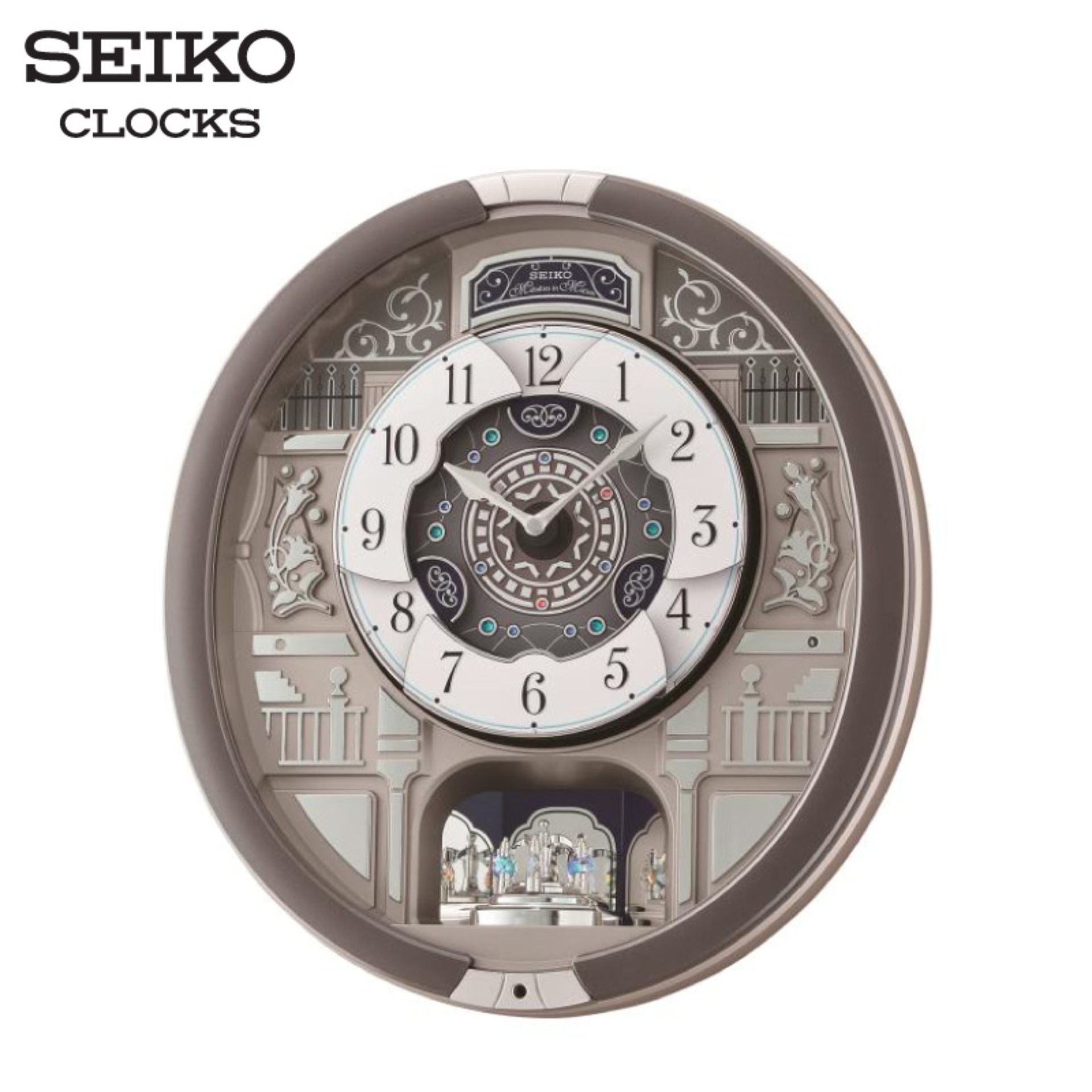 SEIKO CLOCKS WALL CLOCK MODEL: QXM366S ราคา 8,550 บาท*ส่งฟรี