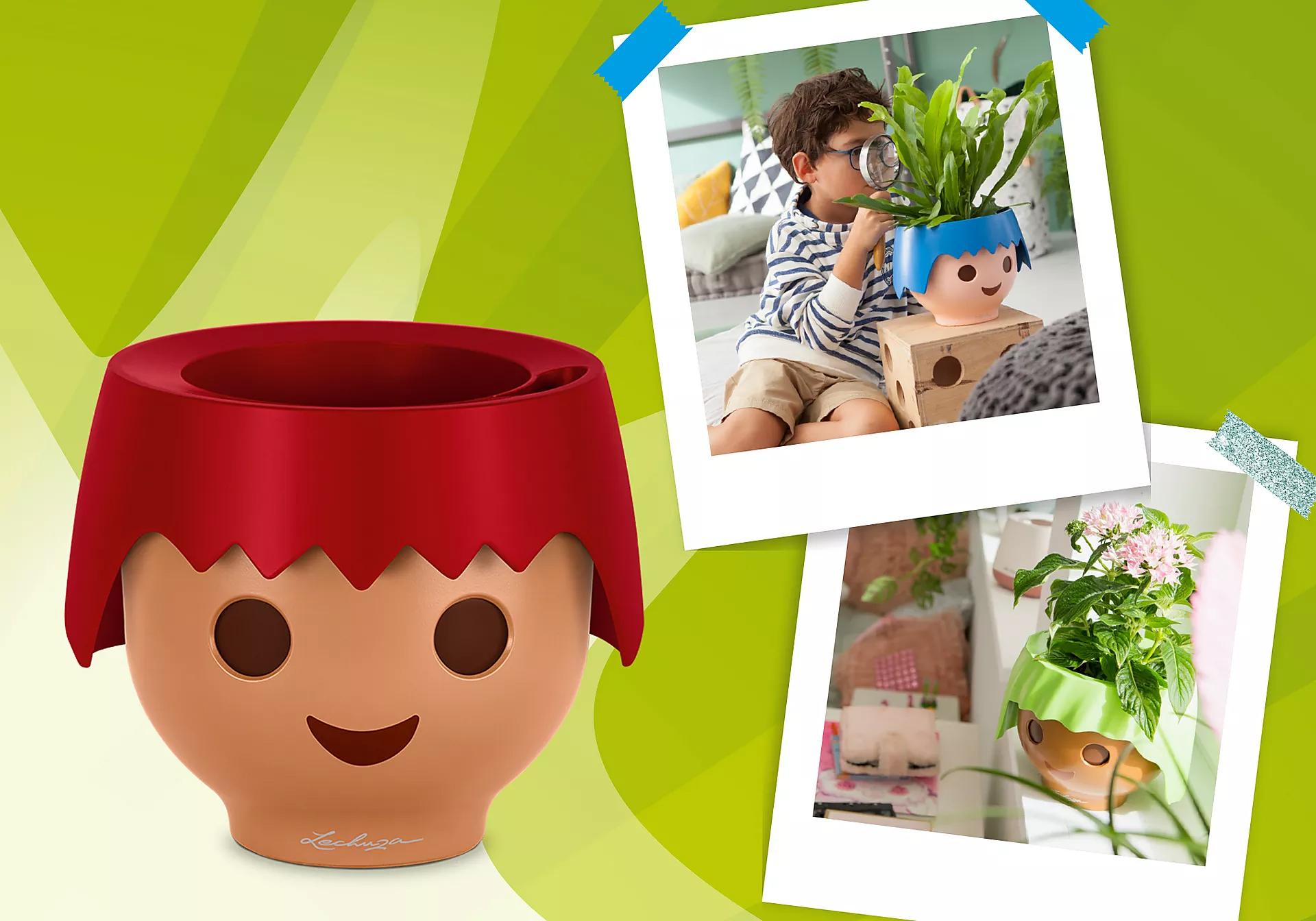 Playmobil 19046 Ojo - All-In-One Set Fire Red Ojo Red Plant Pot Can Change Color ราคา 2,750 บาท*ส่งฟรี