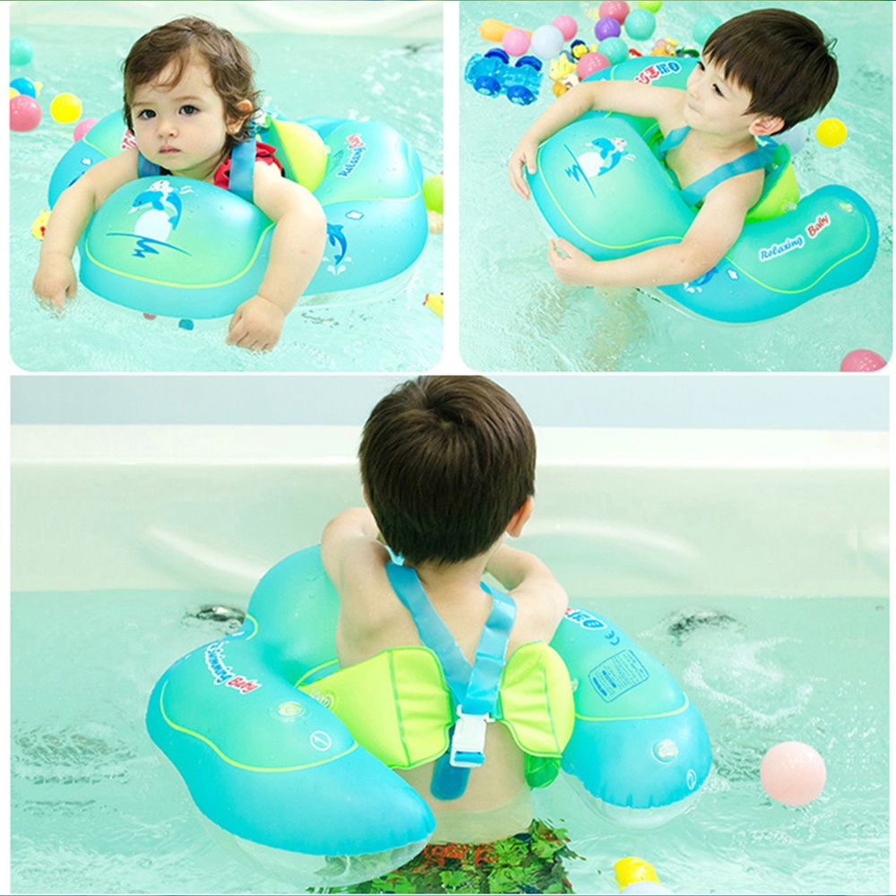 คำอธิบายเพิ่มเติมเกี่ยวกับ Swimbobo Baby Infant Seat Sec แหวนว่ายน้ำ ลอยคอ ลอยปรับ Canopy Pelampung เด็กวัยหัดเดินลอย เด็กลอย อุปกรณ์สระว่ายน้ำ Circle Bath Inflatable Ring ของเล่น Secure Lock