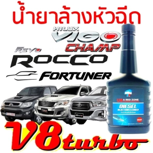สินค้า น้ำยาล้างหัวฉีดดีเซลศูตรใช้กับไบโอดีเซล โตโยต้า วีโก้ แชมป์ รีโว่ ร็อคโค่ หัวเชื้อน้ำยาหัวฉีด OEMศูนย์ Toyota vigo champ revo rocco 1 ขวด 125มล