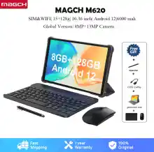 ภาพขนาดย่อสินค้าเท็บเล็ตแท้ 8+7/128GB 2023 New MAGCH M620 แท็บเล็ต 10.36'' Tablet Android 12 OS กล้องหลัง 13MP กล้องหน้า 8MP แบตเตอรี่ 6000mAh แท็บเล็ตของแท้ รองรับ4G ประกันไทย 1 ปี