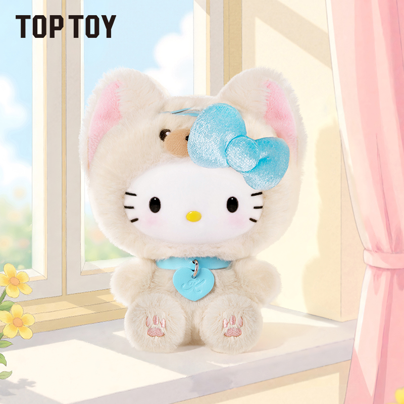 Toptoy X Hello Kitty Puppy Doll Party/Series Plush Doll Decoration Hello Kitty Puppy Party Series Plush Keychain Doll Blind Box ราคา 580 บาท*ส่งฟรี