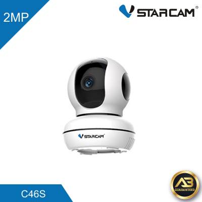 VSTARCAM กล้องวงจรปิด WIFI 2 ล้านพิกเซล รุ่น C46S หมุนได้ พูดโต้ตอบได้ หมุนตามคนได้ (ไม่มี WIFI ในตัว))