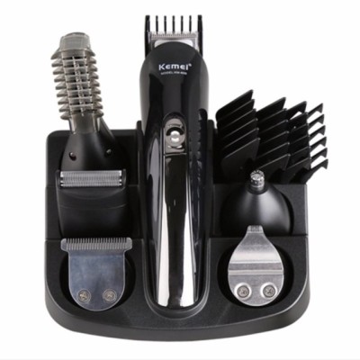 ???(ส่งฟรีส่งไว) Kemei SUPER GROOMING KIT 11in1 รุ่น KM-600 ชุดเครื่องจัดแต่งทรงผม ปัตตาเลี่ยน ชาร์ตไฟได้ เครื่องโกนหนวด ตัดขนจมูก (เก็บเงินปลายทางได้)