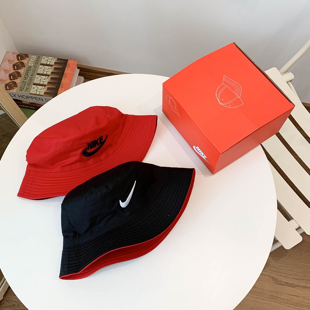 Nike (N-01) Bucket หมวกบักเก็ต ไนกี้ สุดฮิต หมวกปีกกว้าง หมวกประมง หมวกแฟชั่นสุดฮิต ใส่ได้ 2ด้าน งานปัก ถ่ายจากสินค้าจริง (พร้อมกล่อง)