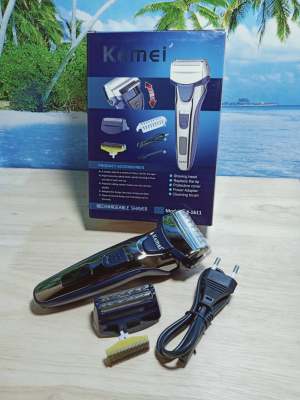 เครื่องโกนหนวดชาร์จแบตKEMEI KM-1611