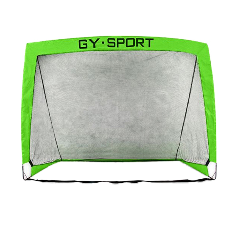 Foldable Portable Soccer Square Goal Kids Soccer Net for Backyard Outdoors Practice Training Sports Toys Gift