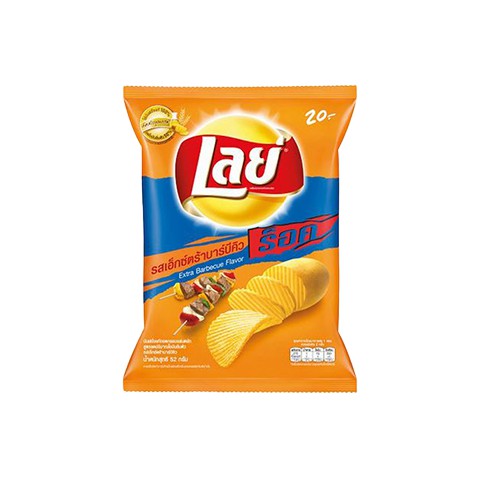 มันฝรั่งแท้ทอดกรอบ เลย์ ร็อค 42 กรัม รสเอ็กซ์ตร้าบาร์บิคิว ราคา 24 บาท*ส่งฟรี