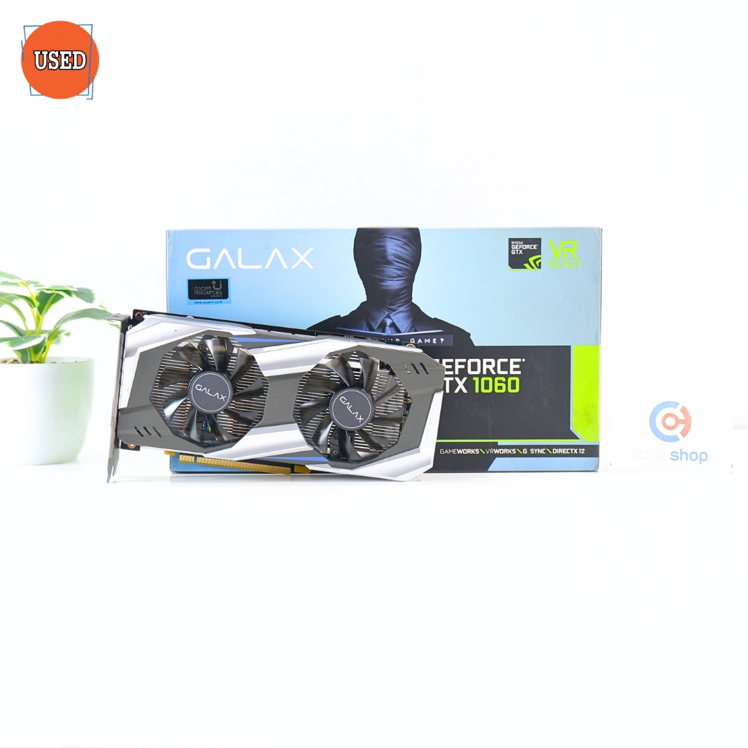 Graphics Card (Vga) Galax Gtx1060 3Gb 2F Oc P12239 ราคา 2,550 บาท*ส่งฟรี