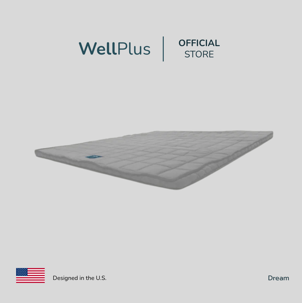 WellPlus ที่นอนยางพารา ลดอาการปวดหลัง Latex ใช้เป็นท็อปเปอร์ได้ ราคา 999 บาท*ส่งฟรี