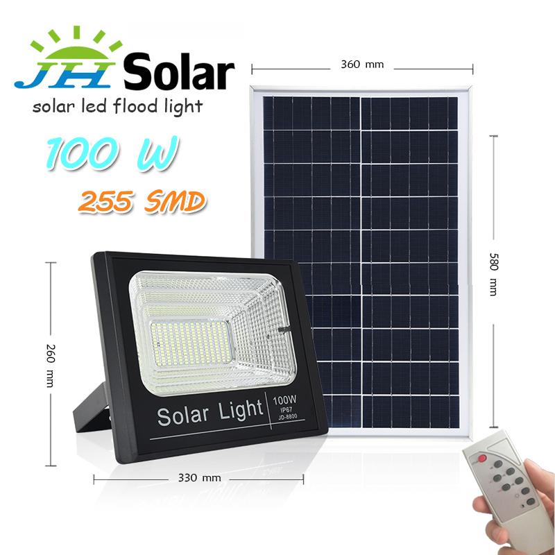 JH Solar Light 2019 IP 67 รุ่น 100w (255 SMD)