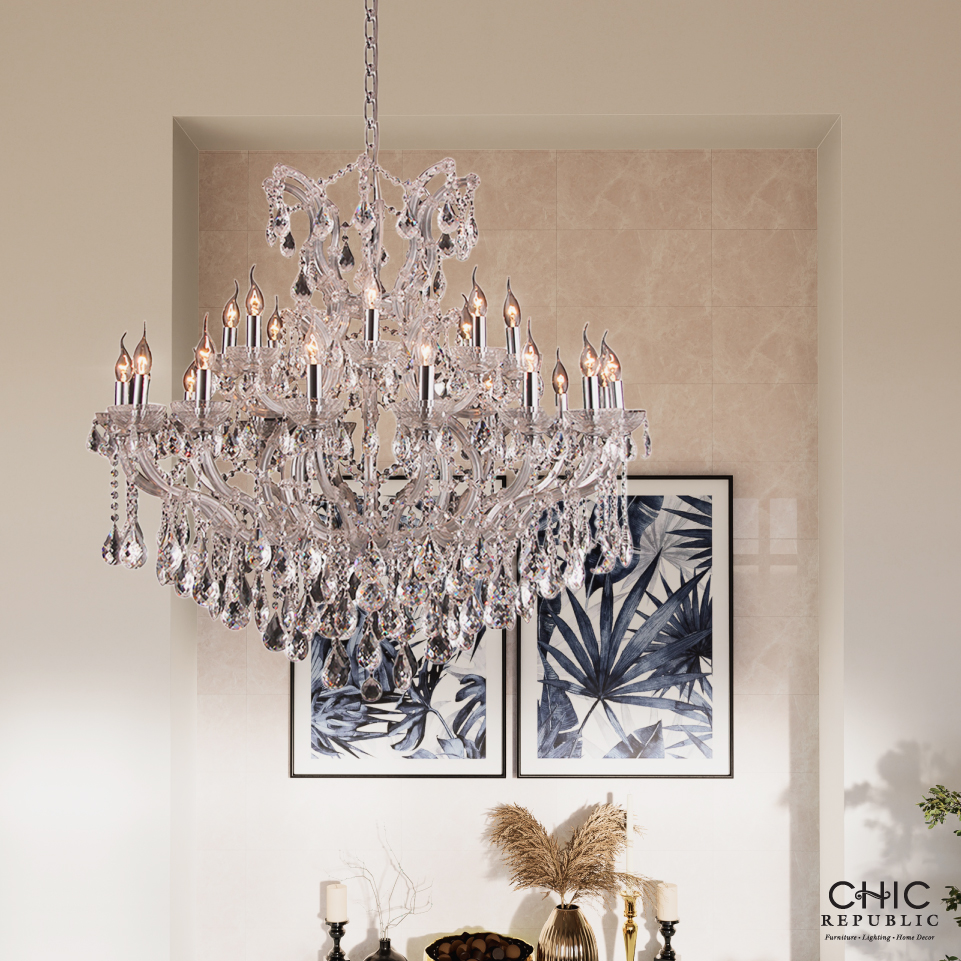 Chic Republic โคมไฟระย้า รุ่น PASCALE/16+8 ราคา 60,672 บาท*ส่งฟรี