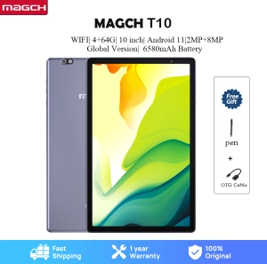 สินค้า MAGCH T10 2023 NEW แท็บเล็ตพีซี 10.1 นิ้ว 4GB RAM 64GB ROM  แท็บเล็ตราคาประหยัด เครื่องใหม่ Tablet 10นิ้ว ราคาเบาๆ ส่งฟรี