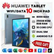 ภาพขนาดย่อของภาพหน้าปกสินค้าพร้อมส่ง แท็บเล็ต H Tablet หน้าจอ 10.1 นิ้ว  Android 8.1 หนึ่งซิม 4G LTE WIFI H Tablet X10 จากร้าน CHEAP_HOME63 บน Lazada