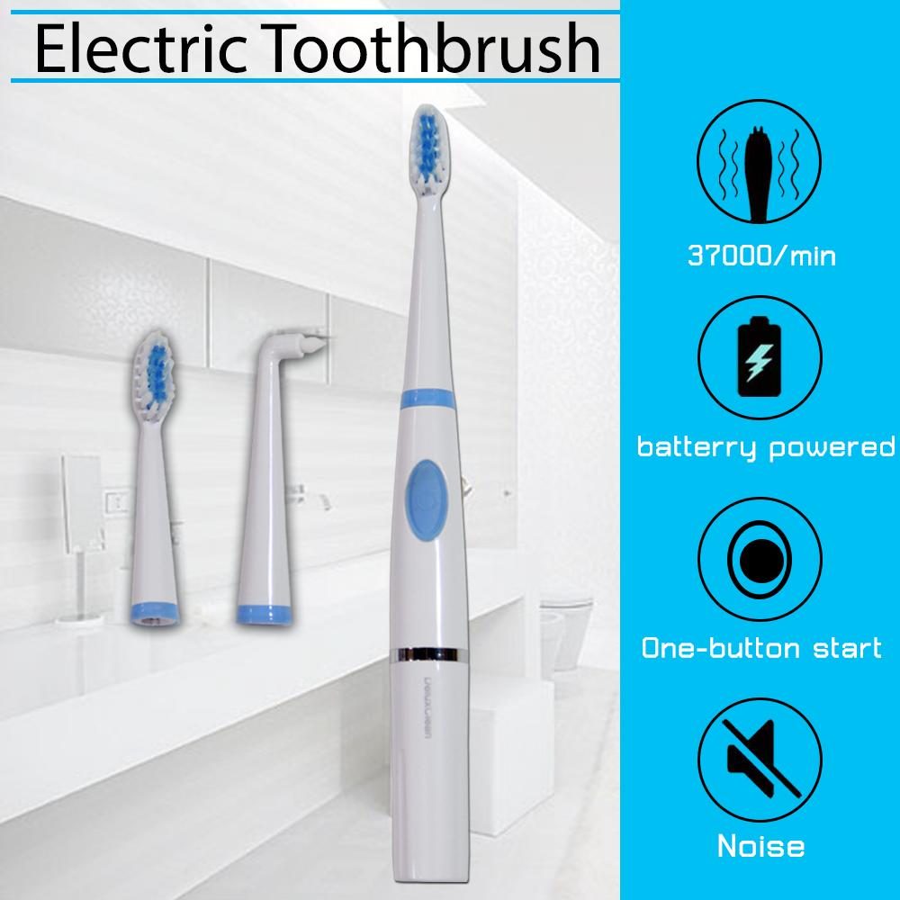 แปรงสีฟันไฟฟ้า รอยยิ้มขาวสดใสใน 1 สัปดาห์ ลำพูน แปรงสีฟันไฟฟ้า DeluxClean Sonic Toothbrush รุ่น DC 1