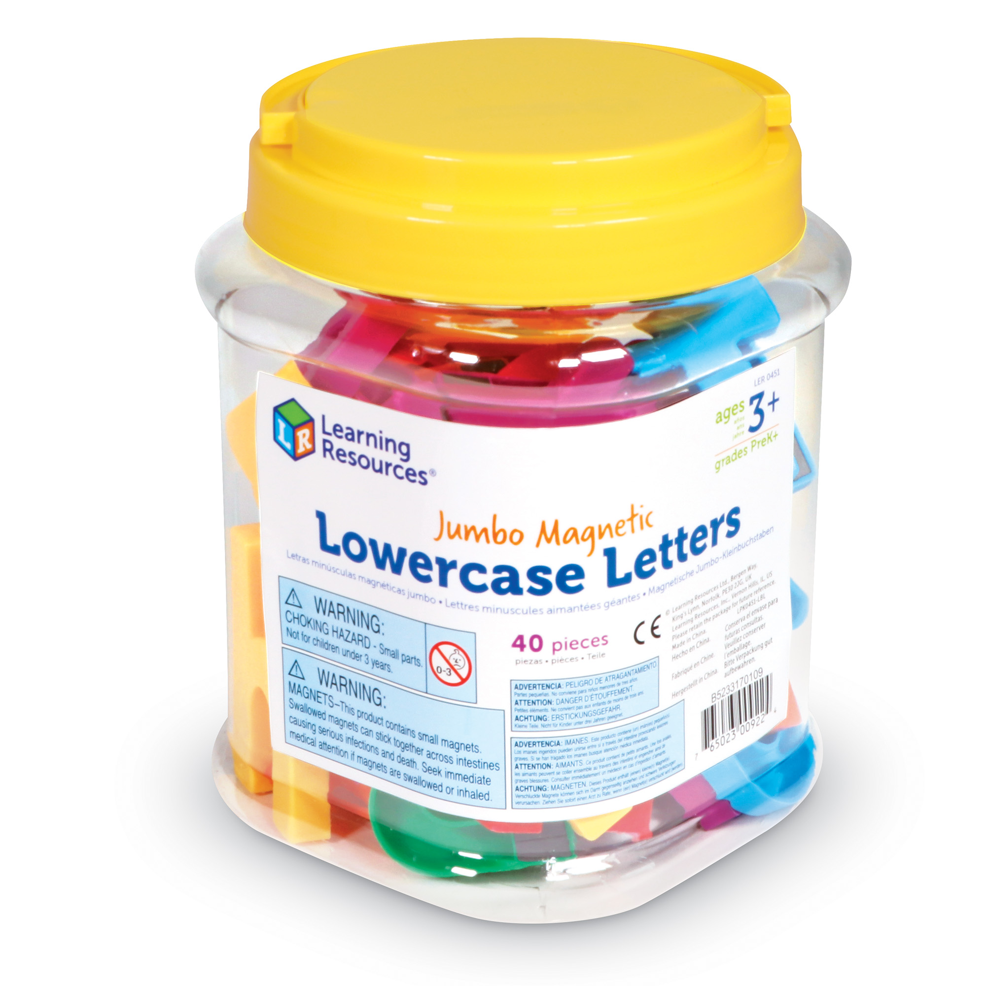[3+] Jumbo Magnetic Lowercase Letters (40 Pc) ราคา 900 บาท*ส่งฟรี