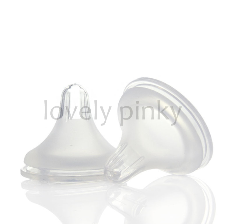 ??พร้อมส่ง??จุกคอกว้าง5 ซม. จุกนมคอแคบ3.7 ซม. จุกนม จุกนมเสมือนพีเจ้น (pigeon) มีขนาด S/M/L/XL