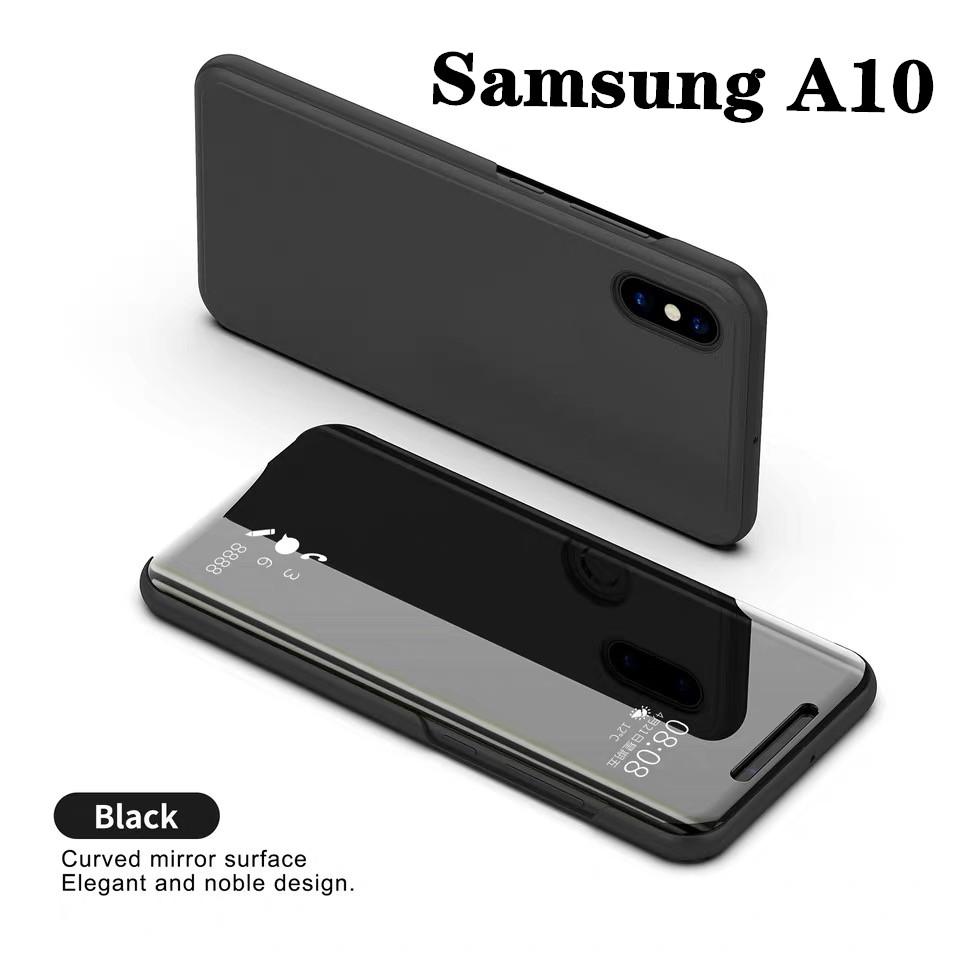 ส่งจากไทย เคสเปิดปิดเงา Samsung galaxy A10 Smart Case เคสฝาเปิดปิดเงา สมาร์ทเคส เคสตั้งได้ ซัมซุงเอ10 เคสมือถือ เคสโทรศัพท์ เคสรุ่นใหม่ เคสกระเป๋า เคสเงา Phone Case