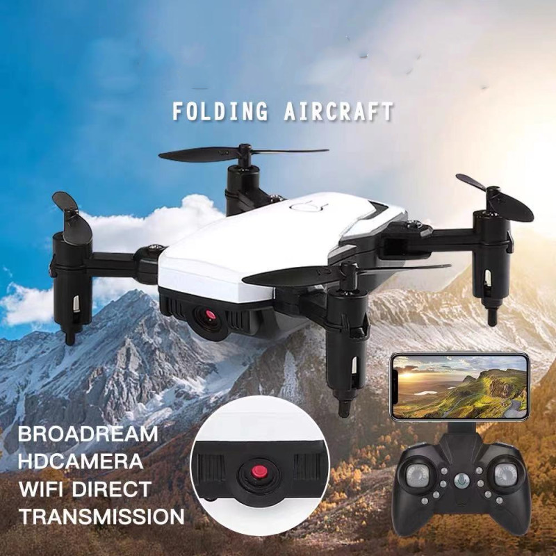ข้อมูลเพิ่มเติมของ (Wanchen) LF606 4K2 White Red UAV กล้องรักษาความสูง, RC UAV พร้อมกล้อง HD WiFi FPV Quadcopter แบบพับได้ RC UAV Mini UAV ของเล่นเด็กเฮลิคอปเตอร์ RC
