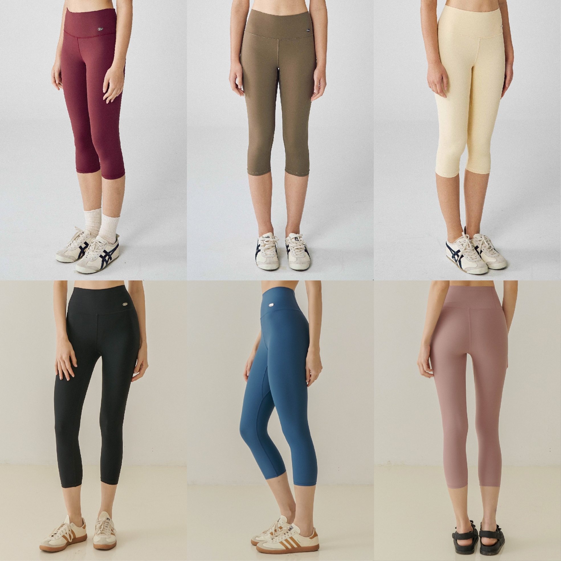 Fettuccine Back-Pocket Capri Leggings - The Flos Club ราคา 1,250 บาท*ส่งฟรี