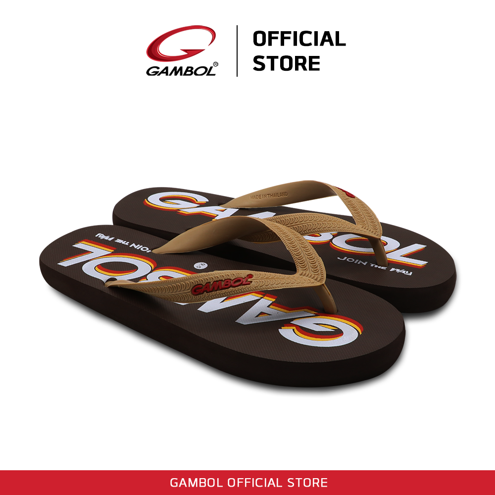 Gambol gambol flip flops for sponge gm71070 size 9.5-11 ราคา 87 บาท*ส่งฟรี