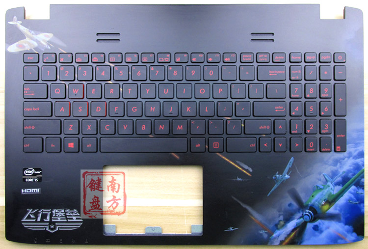 การเปลี่ยน ASUS FX PRO series 6700 6300 Flying Fortress FX50 pro C shell พร้อมแป้นพิมพ์