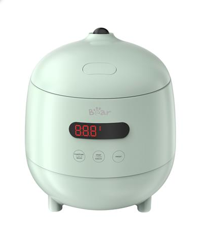 Bear 1.6L Rice Cooker Mini Portable Electric Cooker Multi-functional 220V  Household Kitchen Appliance 22min Quick Cooking