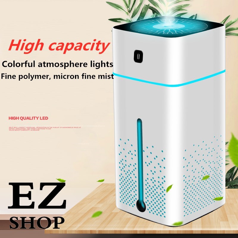 EZ Store Air เครื่องทำความชื้นสำหรับบ้านไฟฟ้าสเปรย์น้ำมันหอมระเหย, humidifierDesign สำหรับบ้าน, สำนักงาน, ห้องนอน, โยคะ, สปา ?ไม่สามาชาร์จได้?