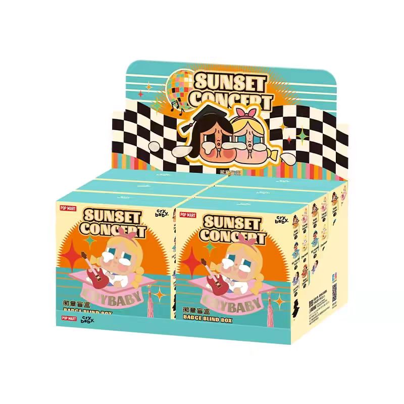 เข็มกลัด CRYBABY Sunset Concert Series-Badge Blind Box ของแท้ ยกBOX ไม่แกะซีล พร้อมส่งจากไทย ราคา 2,490 บาท*ส่งฟรี