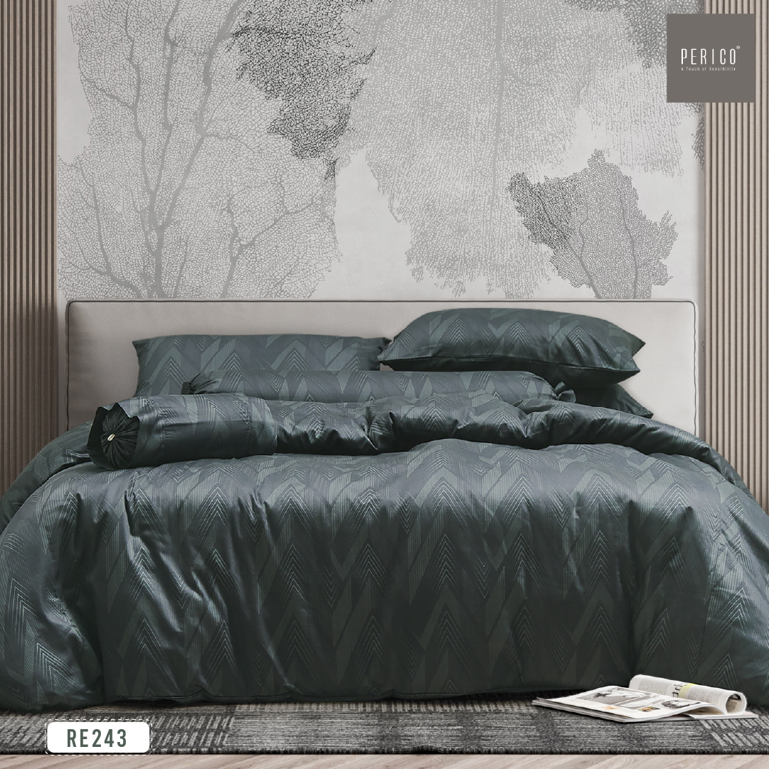 PERICO รุ่น Regal RE ชุดผ้าปูที่นอน 6 ฟุต 5 ชิ้น + ผ้านวมขนาด 100"X90" NewCollection 360 Series ราคา 7,840 บาท*ส่งฟรี