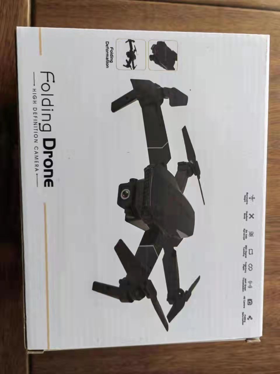 ข้อมูลเพิ่มเติมของ Philips original E88 Pro Drone โดรนติดกล้อง HD 4k โดรนบังคับ โดรนควบคุมระยะไกล WIFI โดรนถ่ายภาพทางอากาศระดับ เครื่องบินโดรน