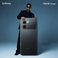 Infinix NOTE EDGE (5G) 256+8GB (ผสานRAMสูงสุด16GB) I หน้าจอโค้ง 3D AMOLED 1.5K สว่างสูงสุด 4500nits และ 120Hz ถนอมสายตา I แบตเตอรี่ 6500mAh+45W All-Round FastCharge I ชิปเซ็ต MediaTek Dimensity 7100 5G