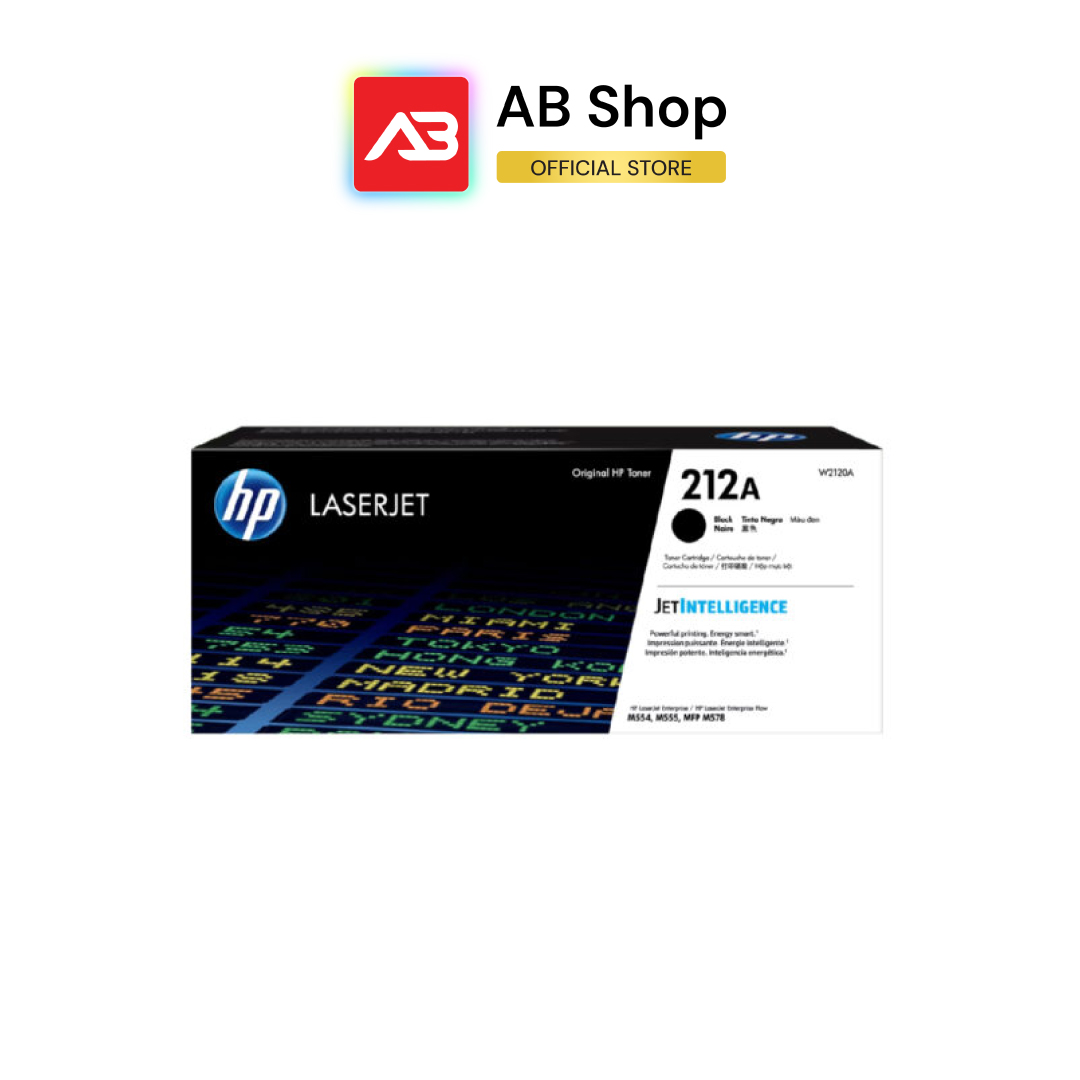 HP 212A Black Original LaserJet Toner Cartridge (W2120A) ราคา 7,480 บาท*ส่งฟรี