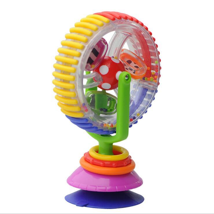 มาแล้วจ้า ของเล่น กังหันลมหมุนเด็ก สีสันสดใสพัฒนาการเด็กเล็กด้วยเสียงลูกปัดขนาด 18 ซม ถ้วยดูด   Baby Colorful Spinning Windmill Toy Childrens Development with Bead Sounds 18 Cm Suction Cup ราคา 139 บาท รีบด่วน