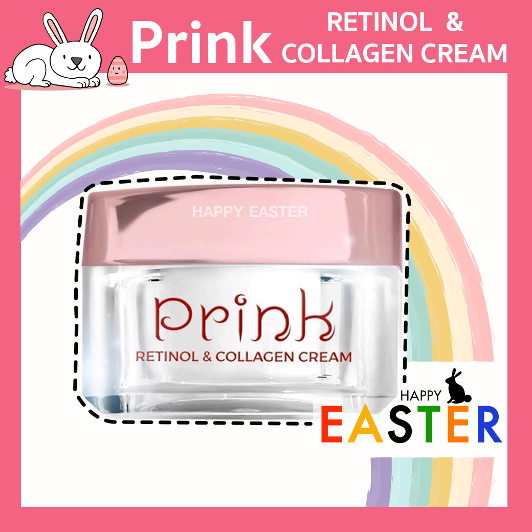 Prink Retinol & Collagen Cream พริ้ง เรตินอล แอนด์ คอลลาเจน ครีม สันติมานะดี ครีมป๋า คอลลาเจนป๋า หมอนอกกะลา santimanadee ราคา 1,050 บาท*ส่งฟรี