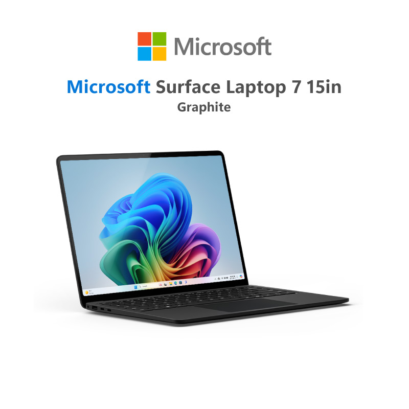 [Laptop] Surface Laptop 7 15in/X Elite/16GB/512GB/Graphite/Windows 11 Home ราคา 59,900 บาท*ส่งฟรี