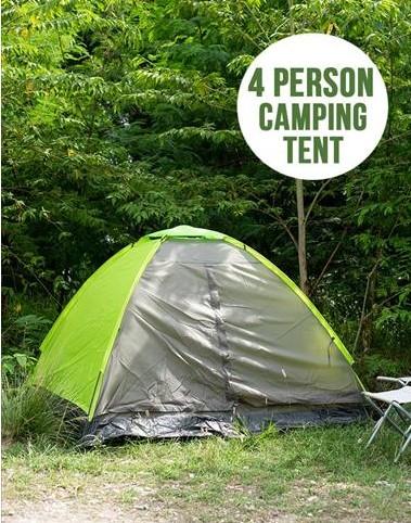 เต้นท์สนาม 2 คน / 4 คน Dome Tent for Camping 2 Man / 4 Man