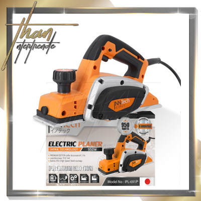 InnTech กบไสไม้ กบไฟฟ้า ขนาด 3 นิ้ว 82 มม. 950 วัตต์ รุ่น IPL-691P กบไสไม้ไฟฟ้า Electric Planer Premium Edition InnTech กบไสไม้ กบไฟฟ้า ขนาด 3 นิ้ว 82 มม. 950 วัตต์ รุ่น IPL-691P กบไสไม้ไฟฟ้า Electric Planer Premium Edition