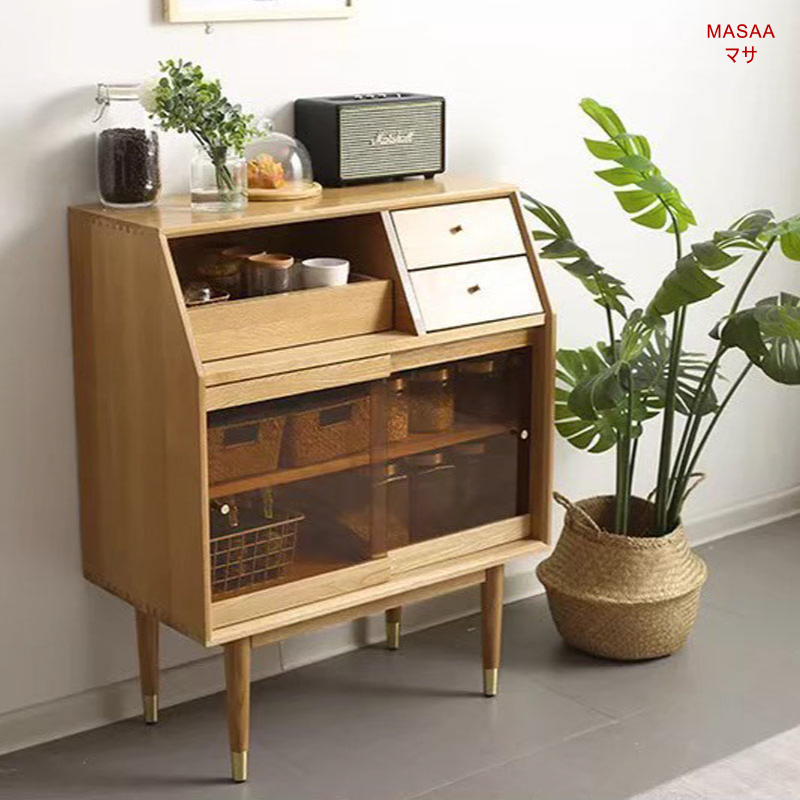 DWC001 ตู้เก็บจานไม้โอ๊ค Nara ราคา 25,500 บาท*ส่งฟรี