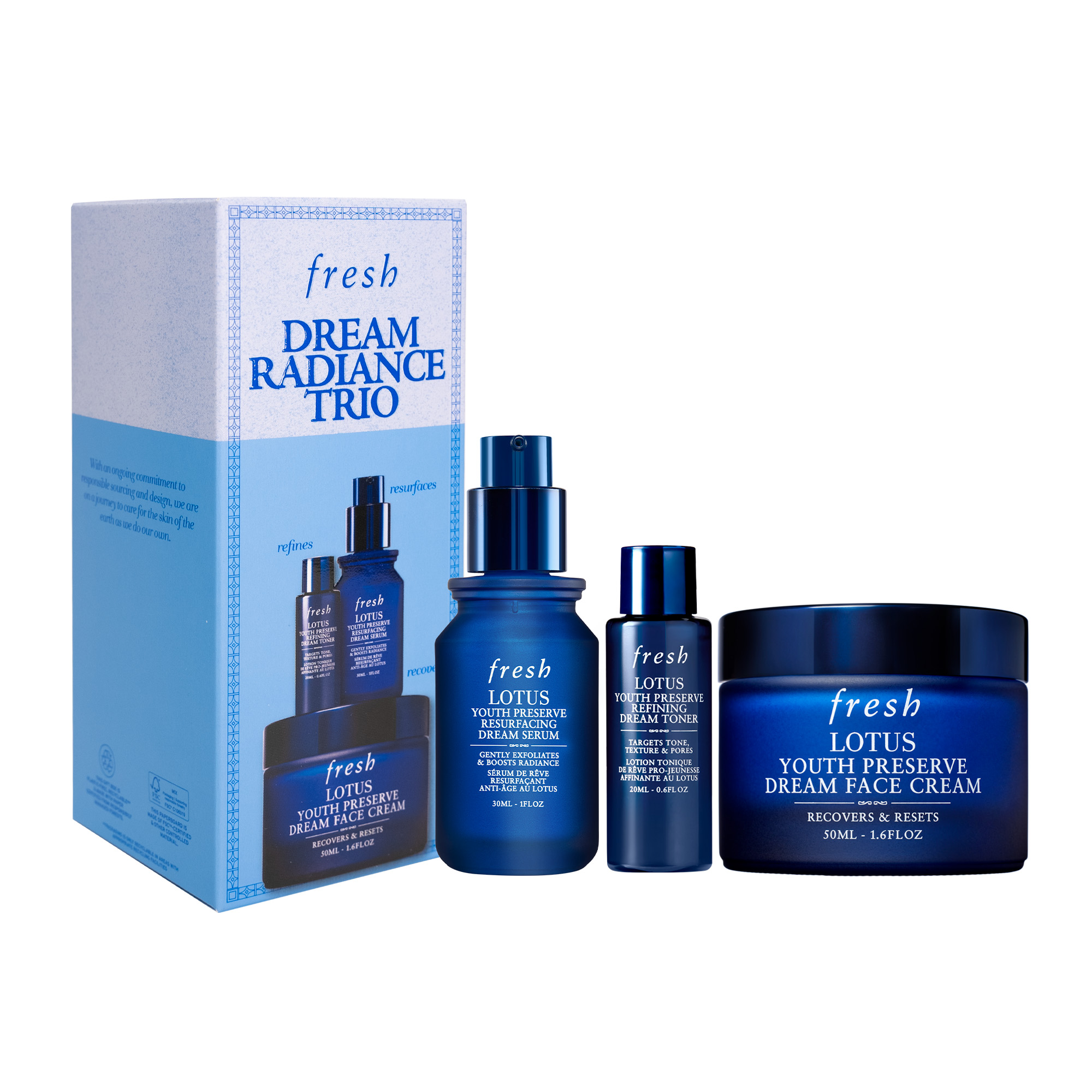 Fresh Dream Raidance Trio (Value ฿5,308) <Expire 31/3/2027> ราคา 4,250 บาท*ส่งฟรี
