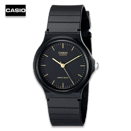 ลองดูภาพสินค้า Velashop นาฬิกาข้อมือ Casio Standard สีดำ สายเรซิ่น รุ่น MQ-24-1ELDF, MQ-24-1E, MQ24-1E, MQ-24, MQ24