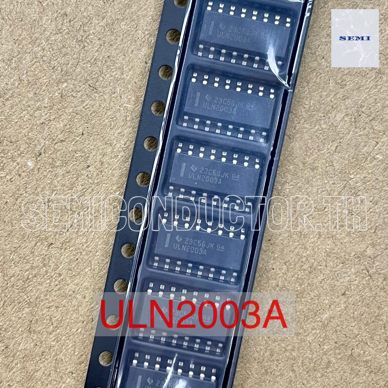 ULN2003A SMD Baustein 5x ULN2003 Transistorarray – NPN Darlington, 50 V / 500 MA, 7 Kanäle, SMD, Treiber-IC ULN2003A SMD Baustein 5x ULN2003 Transistorarray – NPN Darlington, 50 V / 500 MA, 7 Kanäle, SMD, Treiber-IC