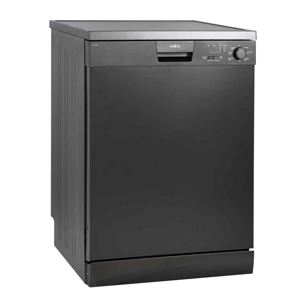 Mex Model Dk713Dg, Floor-Standing Dishwasher, 7 Programs, 13 Sets of Dishes, Size 60 Cm. (Color: Dark Grey) ราคา 18,900 บาท*ส่งฟรี