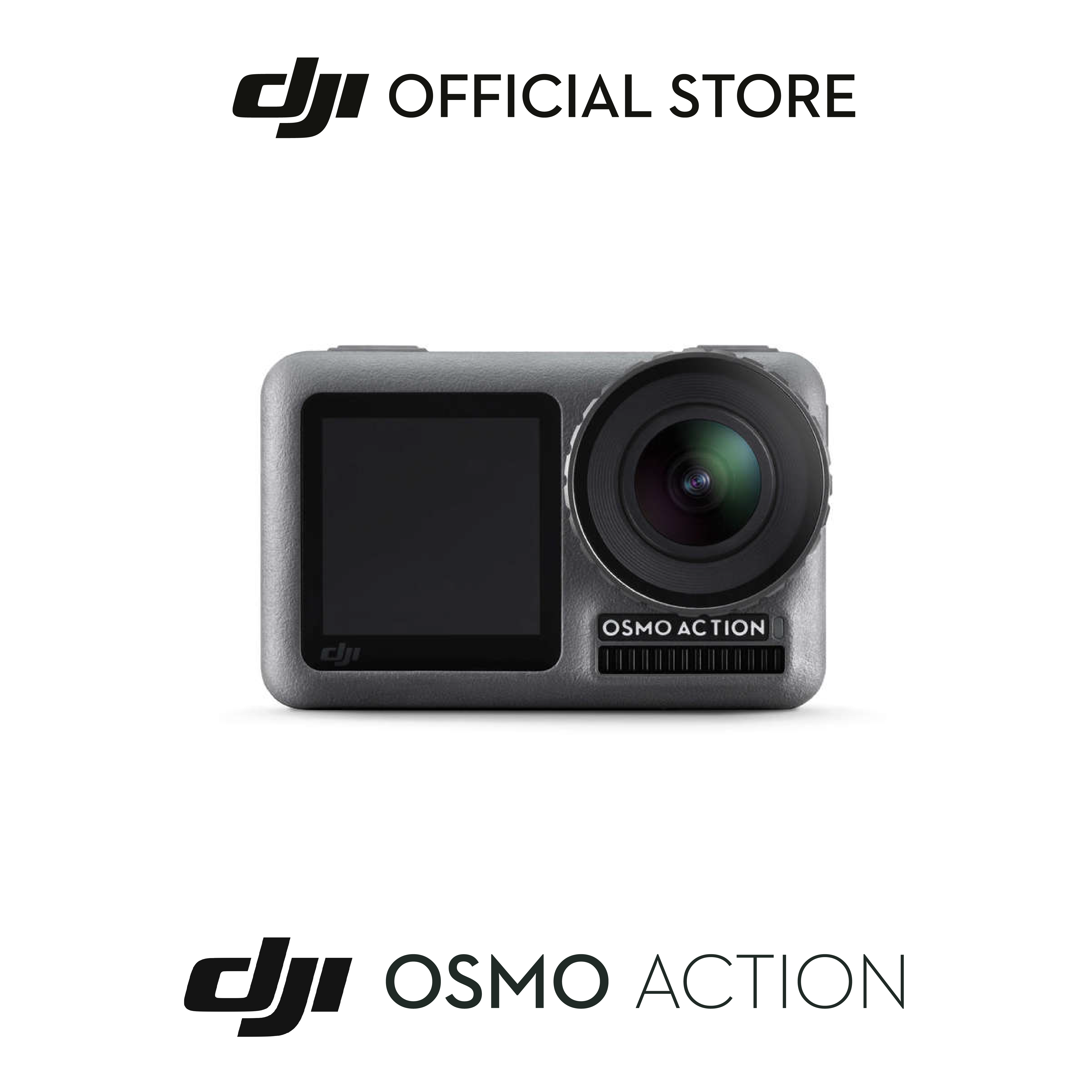 ภาพประกอบของ DJI OSMO ACTION และ ACTION 2 ออสโม เเอคชั่น เเคม 2หน้าจอหน้าและหลัง เก็บทุกโมเมนต์ ดำน้ำได้ กล้องชัด4K บันทึกภาพไม่ส