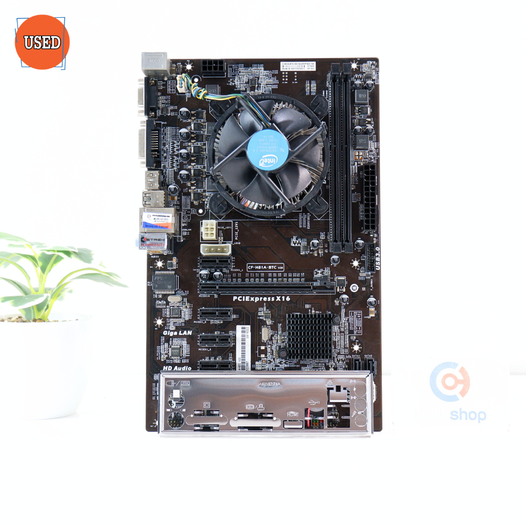 ชุดซีพียูพร้อมเมนบอร์ด CPU : INTEL PENTIUM G4400 3.30GHz + MB : BIOSTAR TB250  BTC P15330 | Lazada.co.th