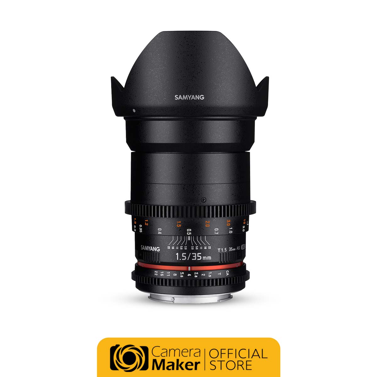 Samyang 35mm T1.5 Vdslr Ii Lens for Full Frame Cameras (Warranty from the Center) Manual Lens Cinema Lens ราคา 15,900 บาท*ส่งฟรี