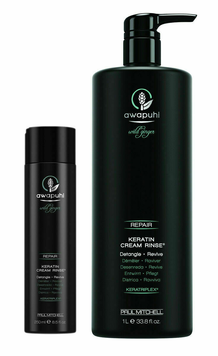 PAUL MITCHELL AWAPUHI WILD GINGER REPAIR KERATIN CREAM RINSE ครีมนวดผม 250 ML. 1000 ML. สำหรับผมแห้งเสีย ราคา 1,305 บาท*ส่งฟรี