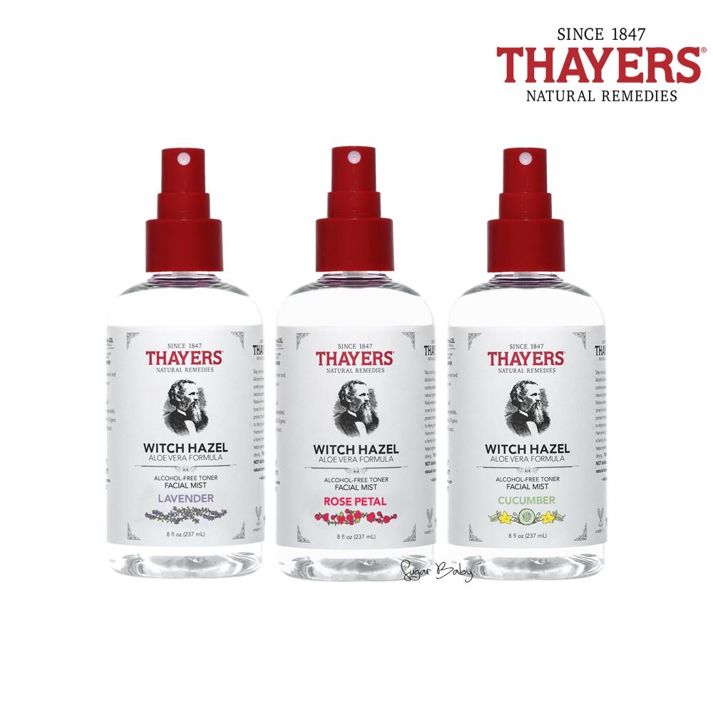 Thayers Alcohol-Free Witch Hazel Toner Facial Mist 237 ml (1 ขวด)