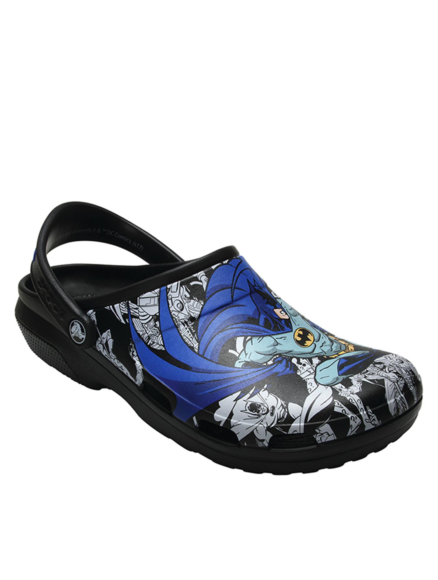 CROCS รองเท้าลำลองผู้ใหญ่ รุ่น Classic Batman Clog ไซส์ M6/W8 สีดำ