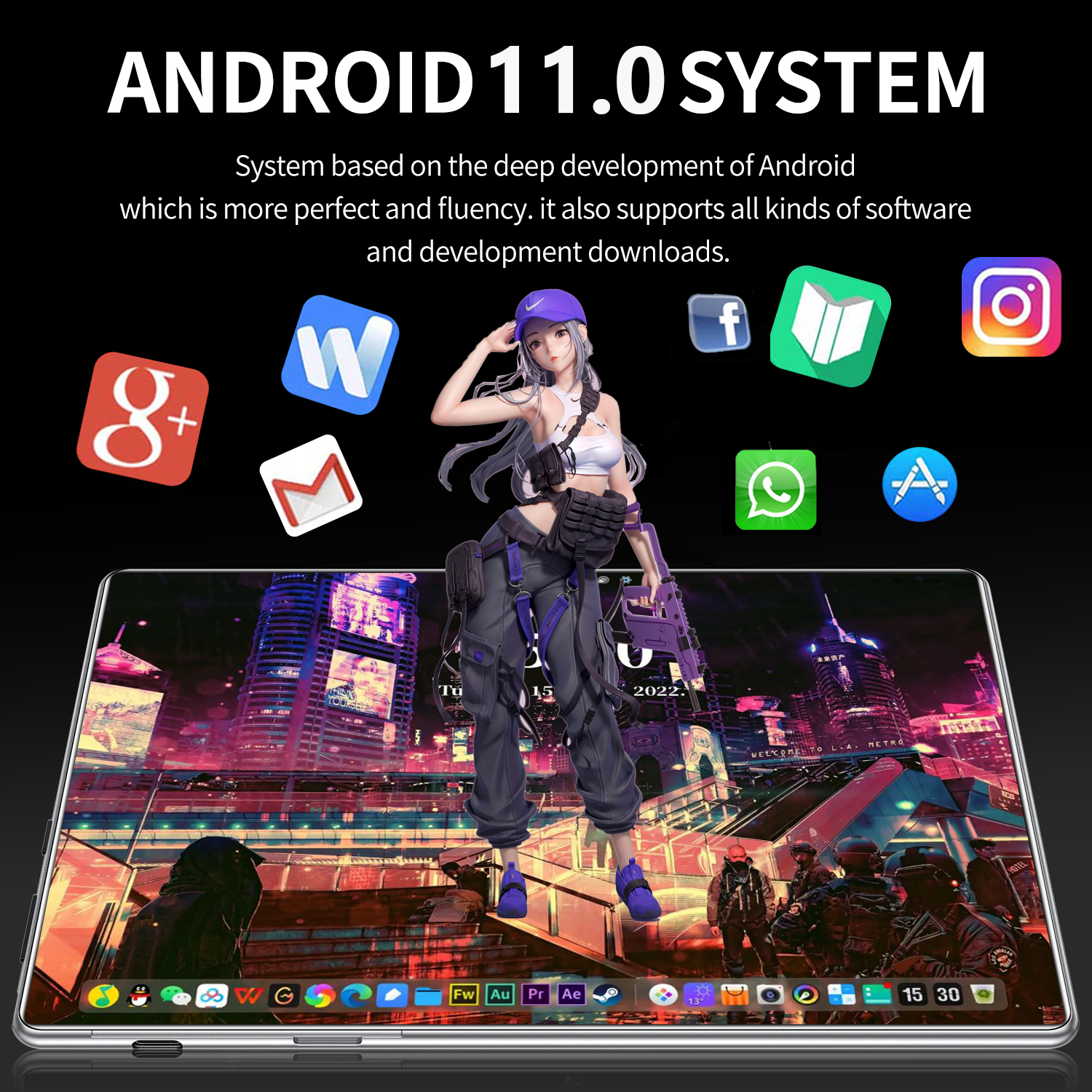 มุมมองเพิ่มเติมของสินค้า 【จัดส่งฟรี】ระบบภาษาไทย sansumg Galaxy Tab S8 แท็บเล็ต 10.4 นิ้ว RAM16G ROM512G Full HD แท็บเล็ตโทรได้ 4g/5G แท็บเล็ตสำหรับเล่นเกมราคาถูก แท็บเล็ตของแท้ แท็บเล็ตถูกๆ แท็บเล็ต ราคา ถูกๆ tablet android รับประกัน 1 ป แท็บเล็ตของแท้2023 แท็บเล็ตราคาถูก sg
